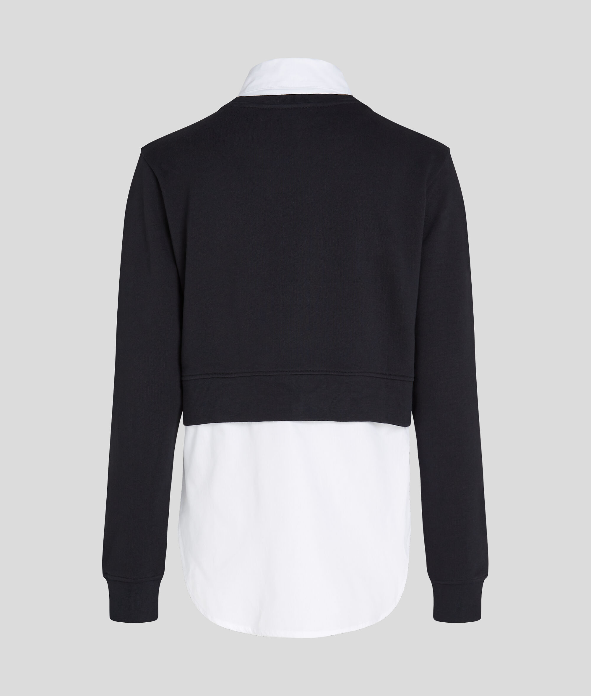 (image for) Concise Mixed Fabric Sweatshirt